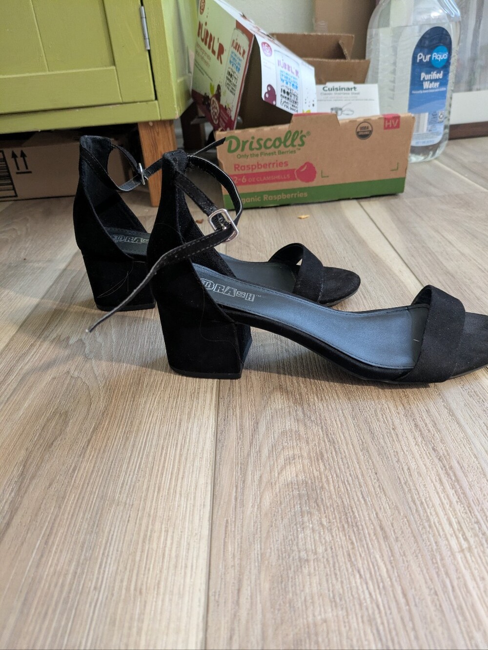Open Toed Heels-size 8